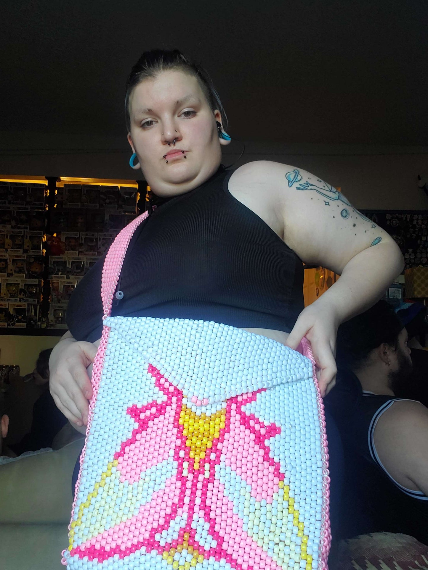 Rosey Maple Moth Bag
