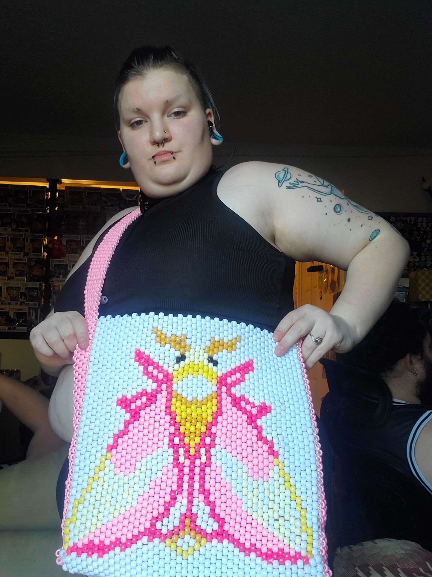 Rosey Maple Moth Bag
