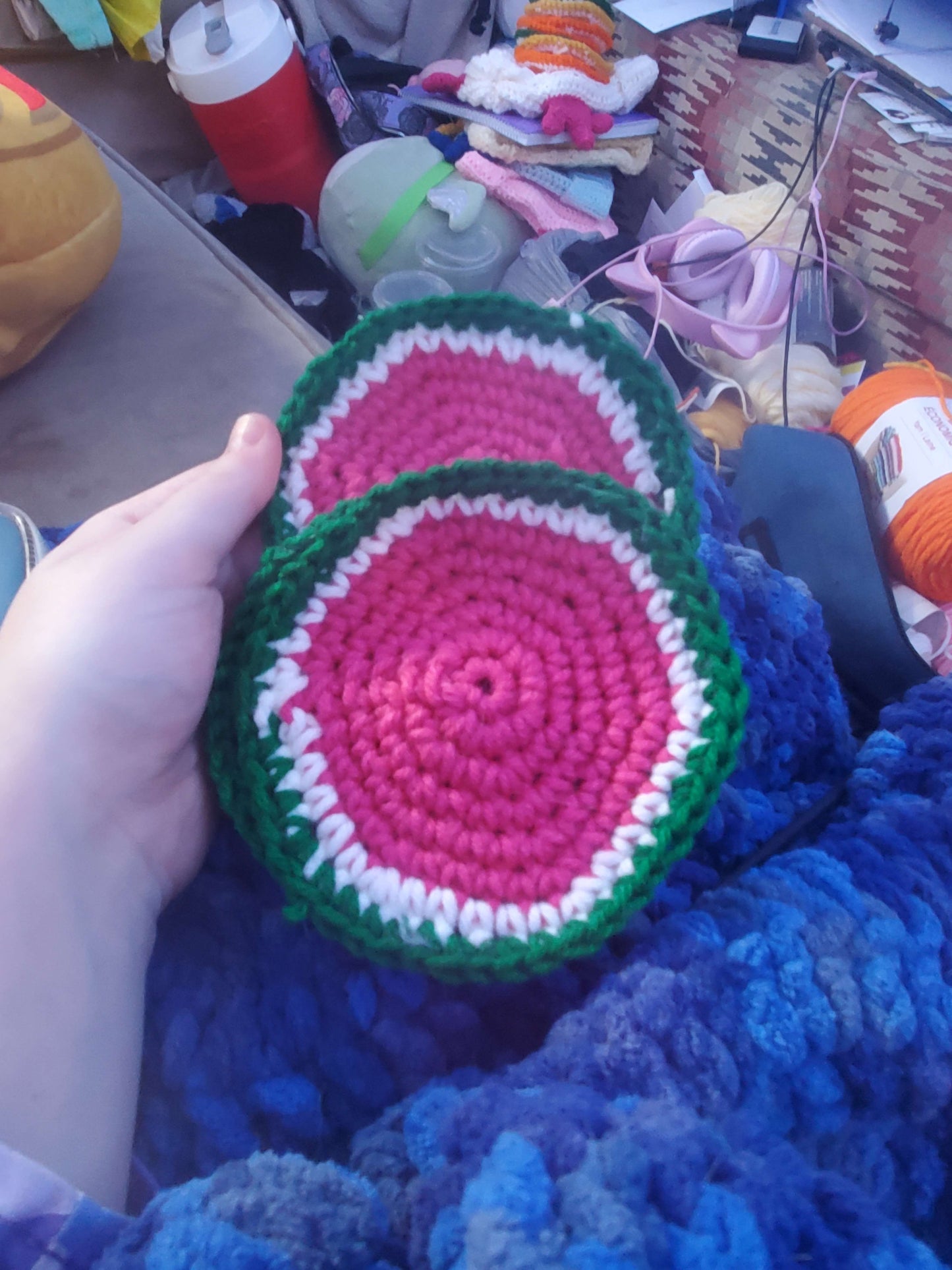 Watermelon Coasters