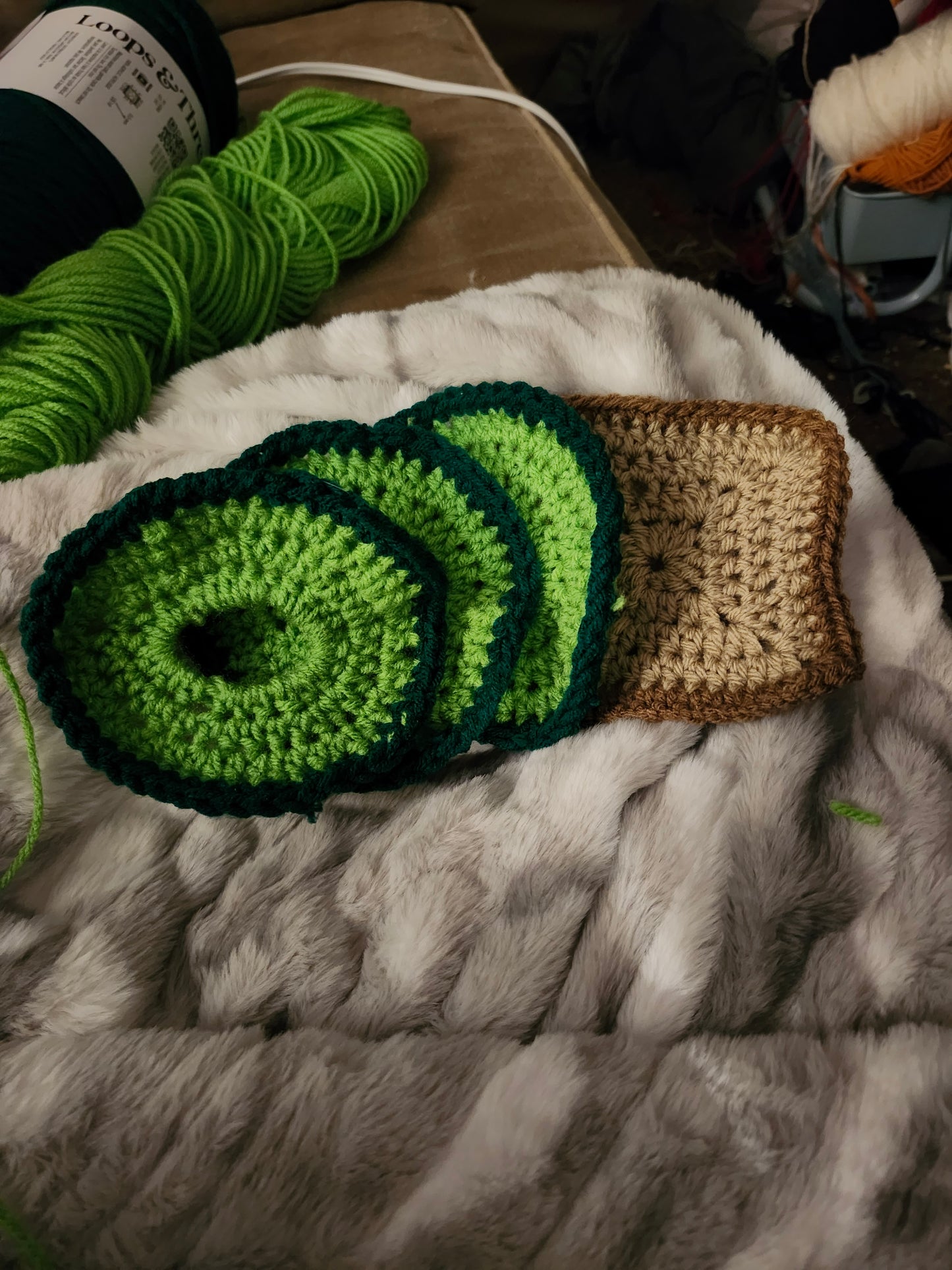 Avacado toast coasters