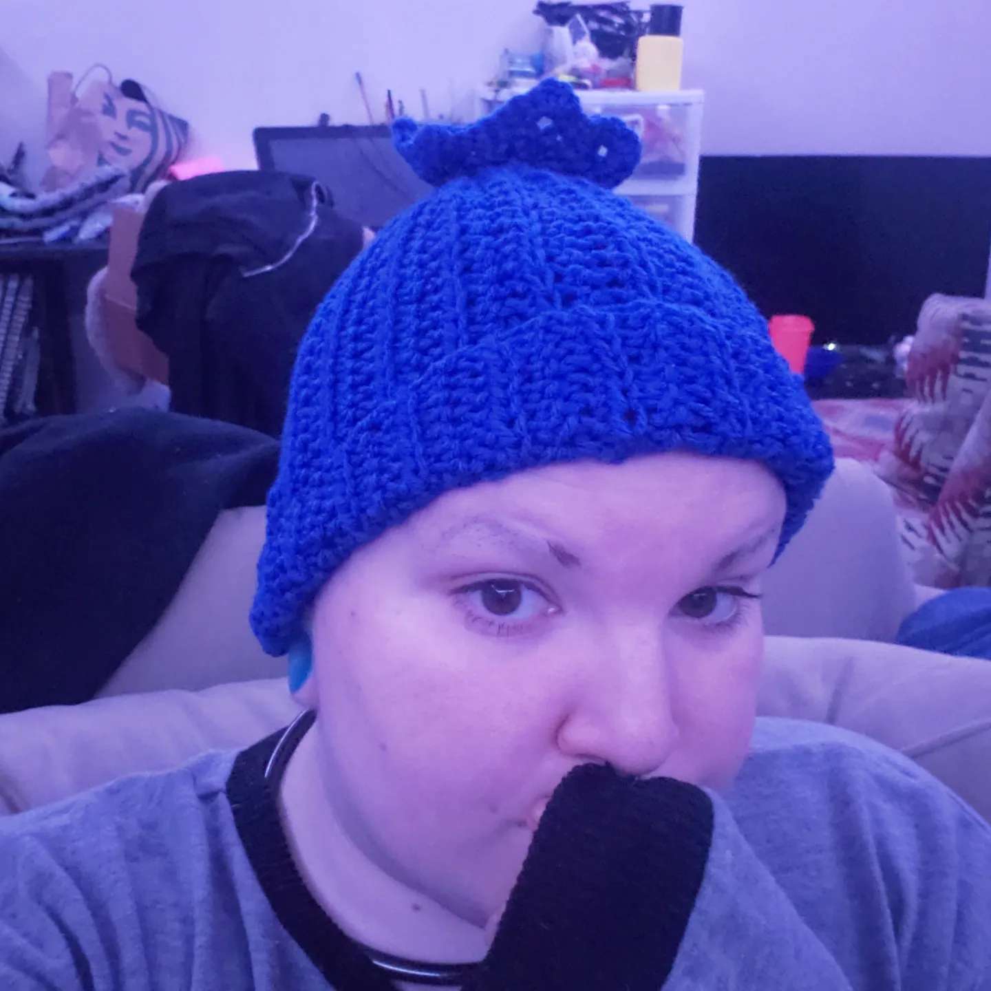 Blueberry hat