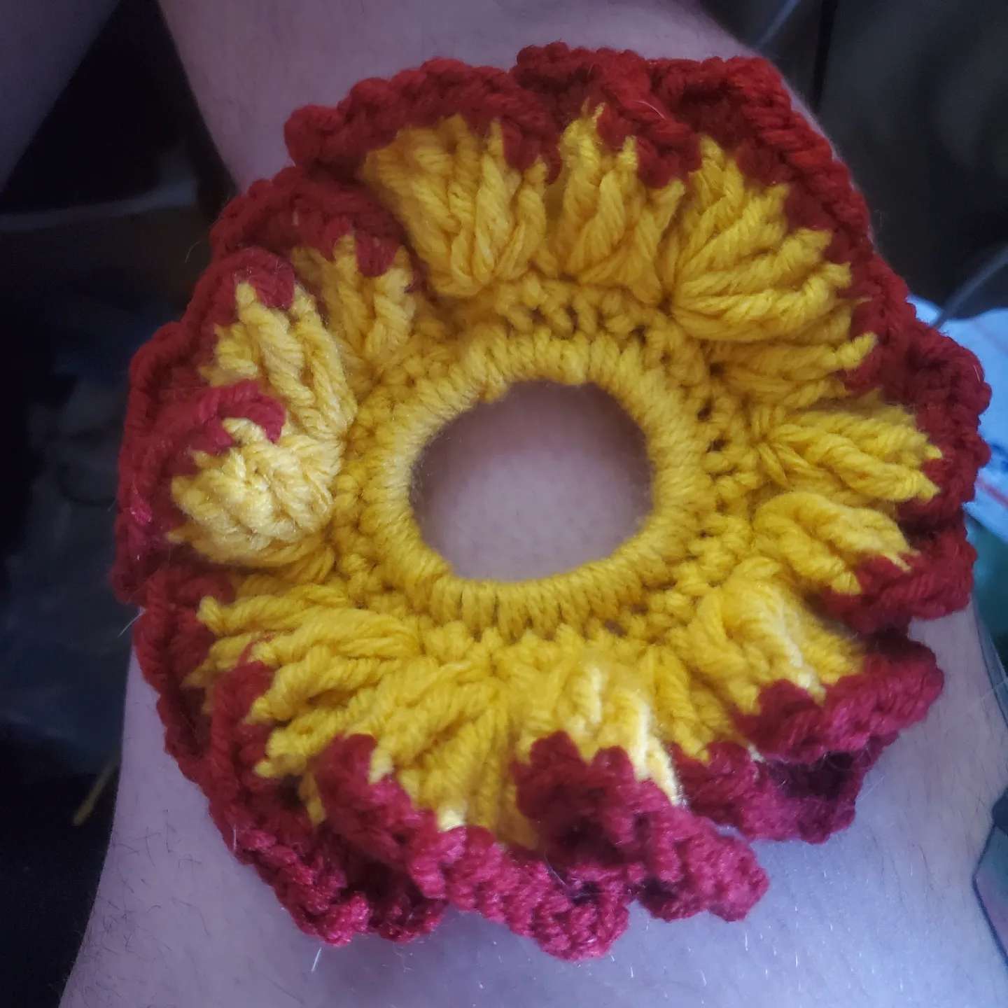 Flower Scrunchies
