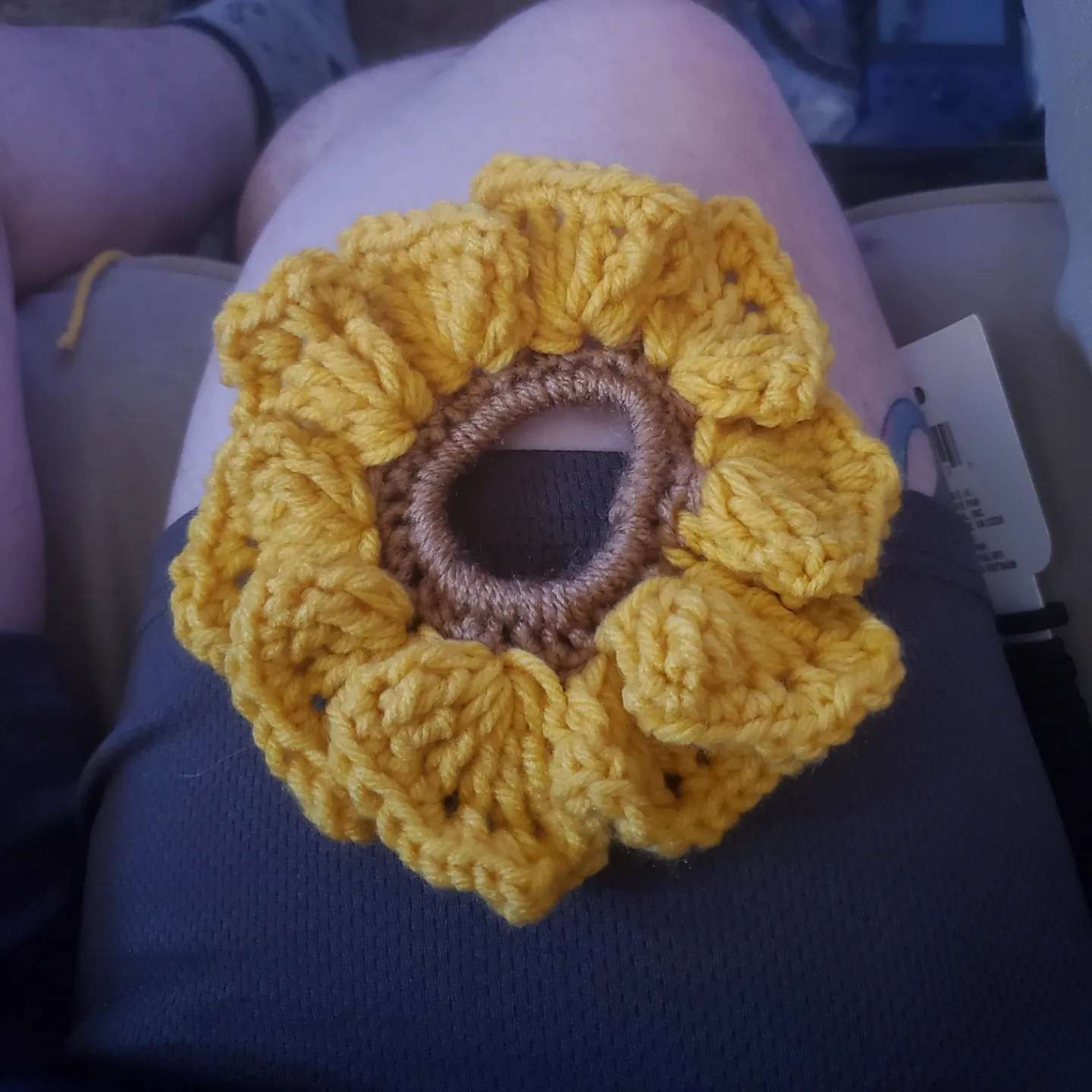 Flower Scrunchies