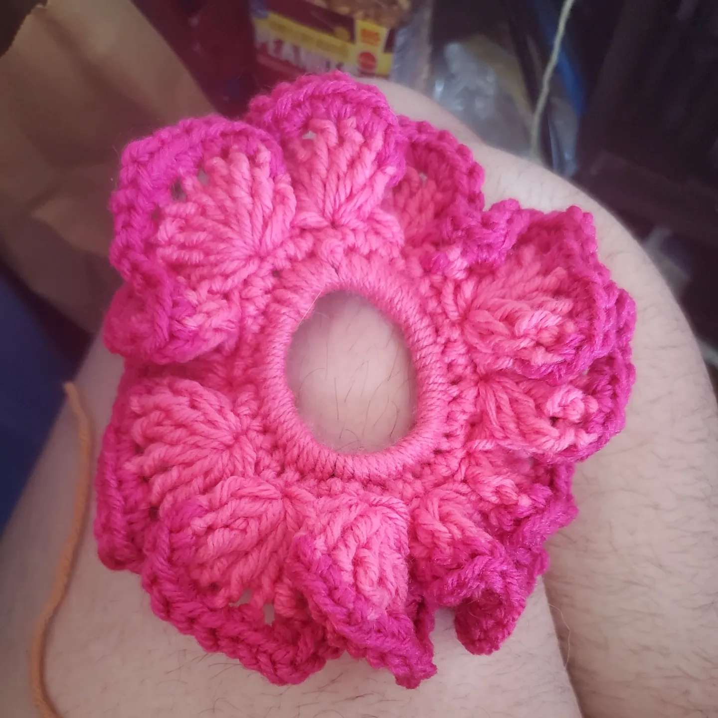Flower Scrunchies