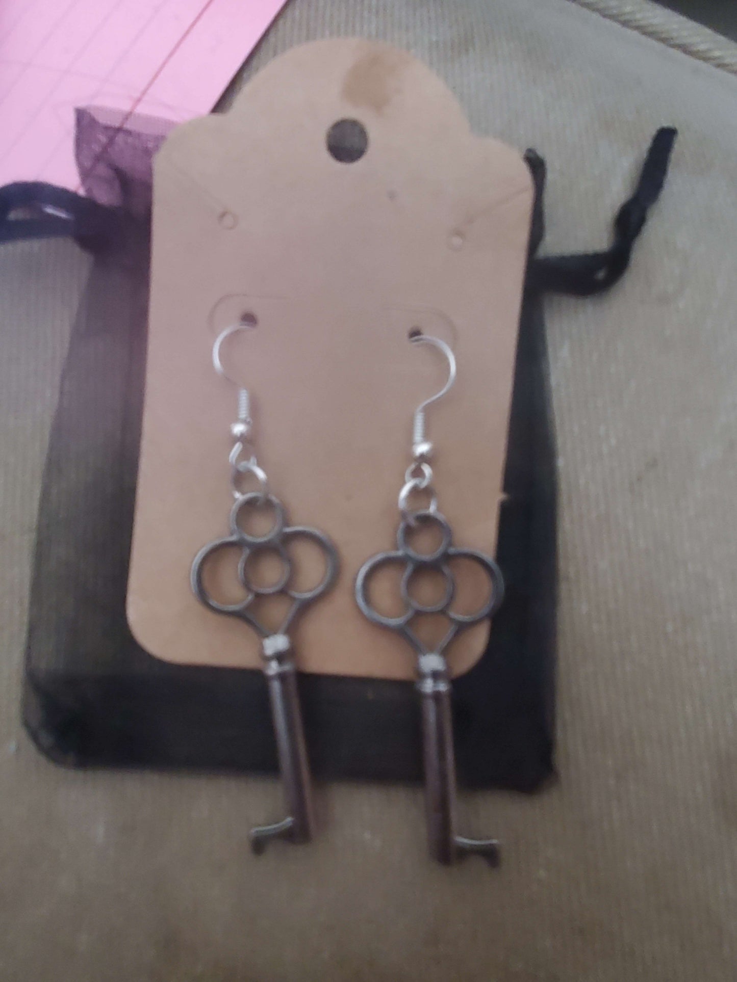 Key Earrings