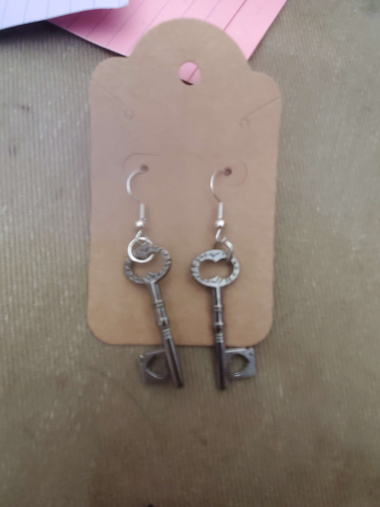 Key Earrings