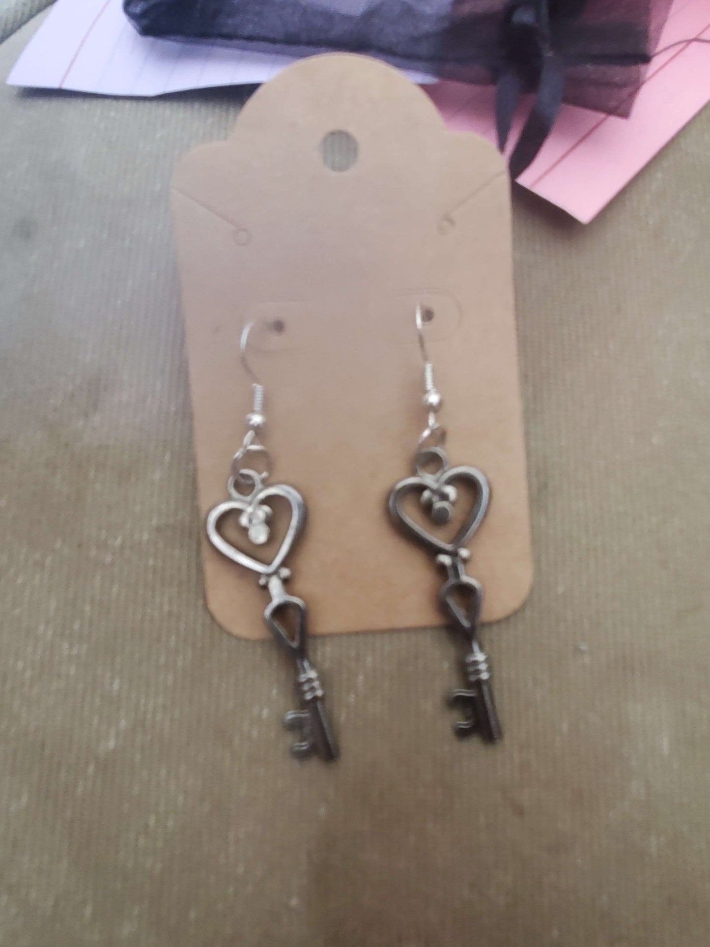 Key Earrings