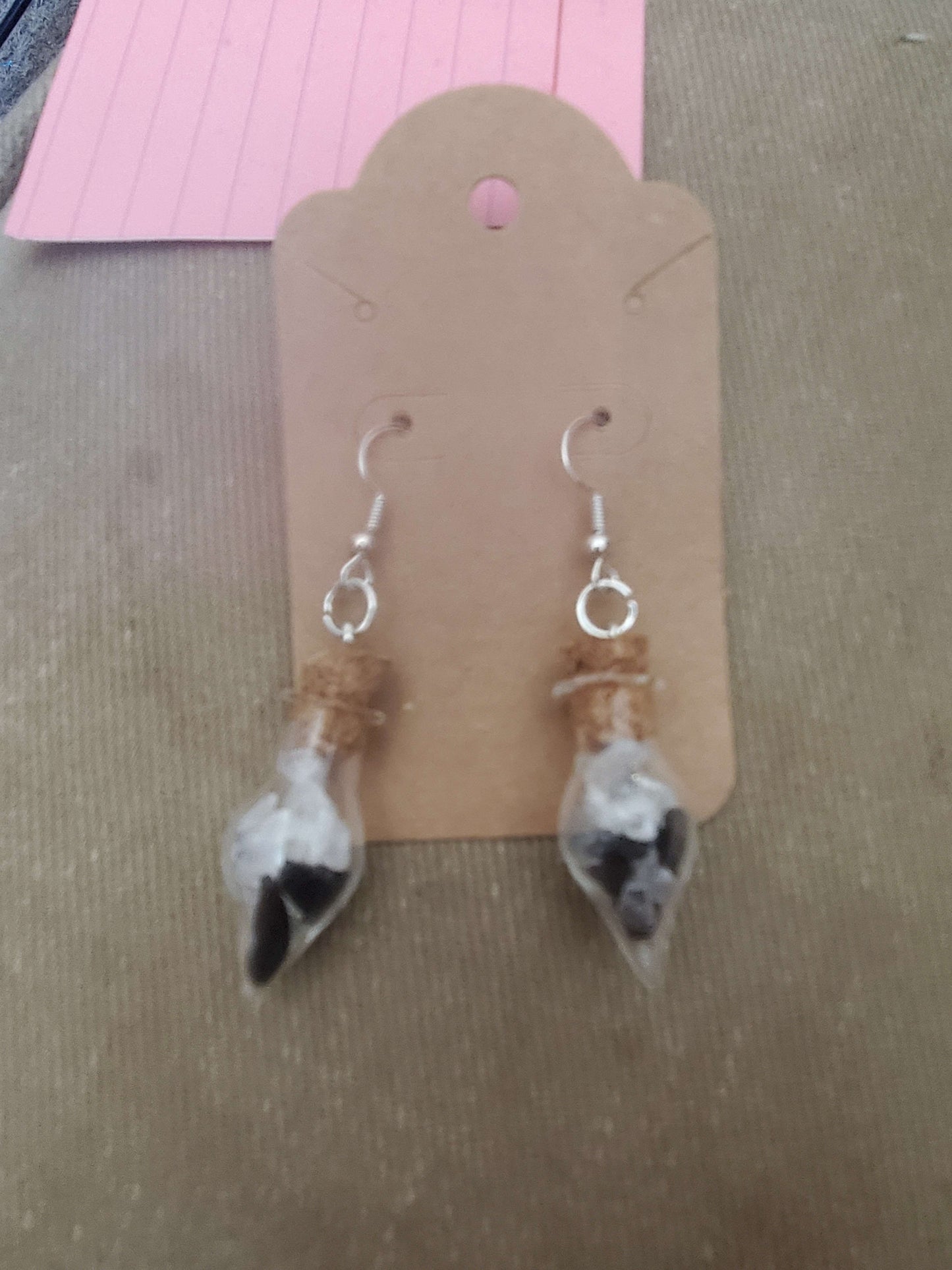 Small Bottle Earrings