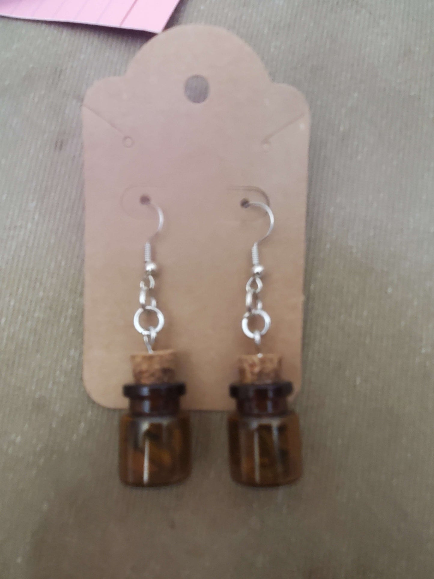 Small Bottle Earrings