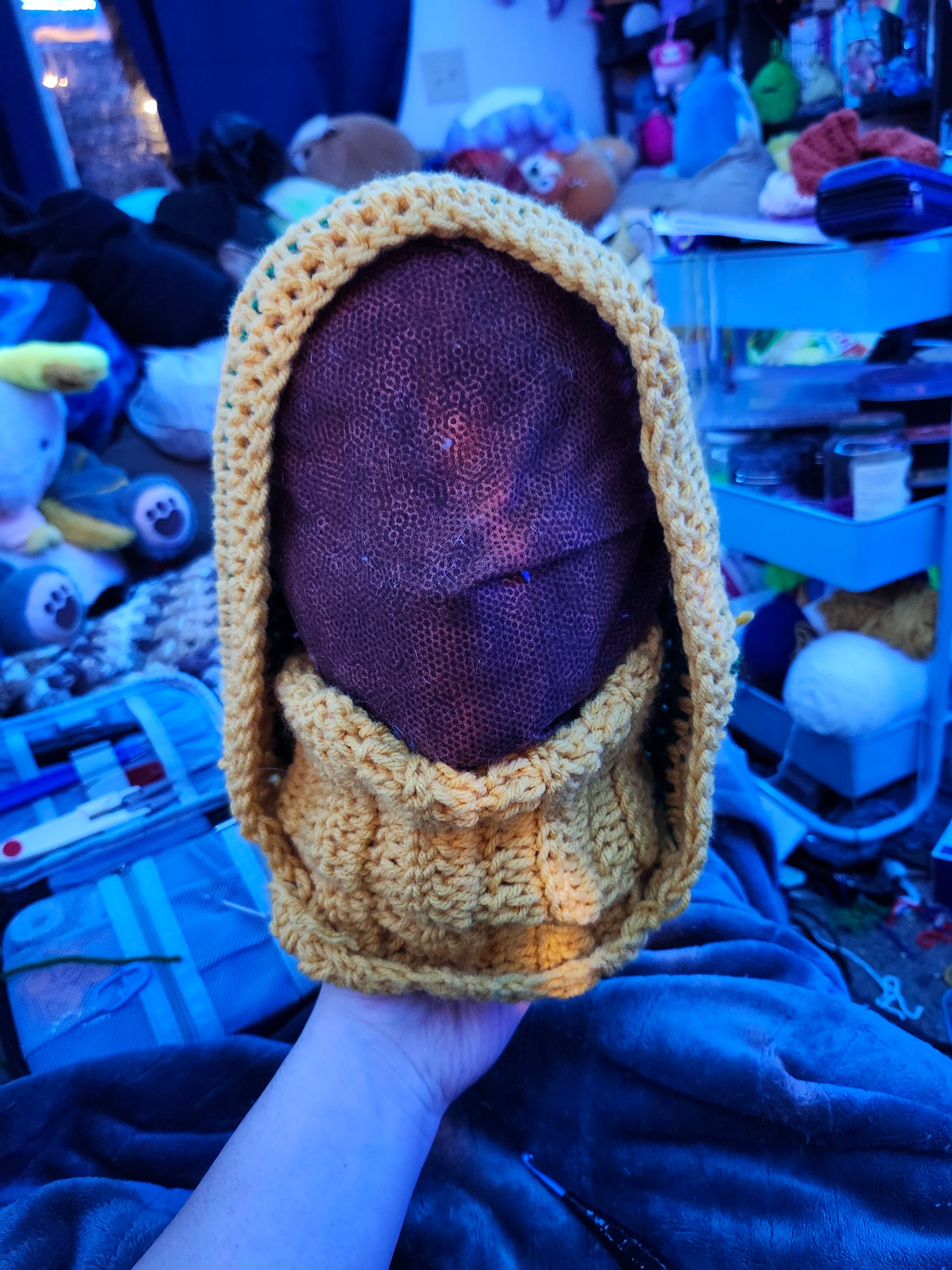 Little Elf Boy hooded Cowl โ dangerouslittlecrafts