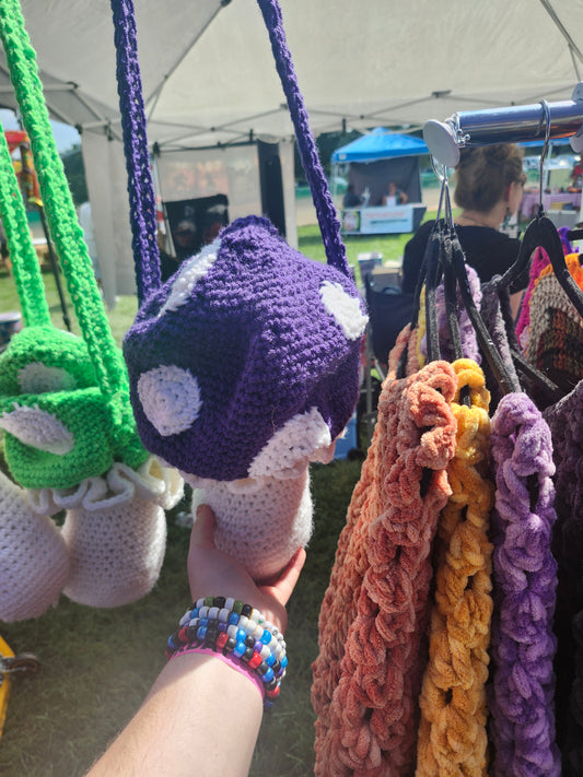 mushy bags but different colors