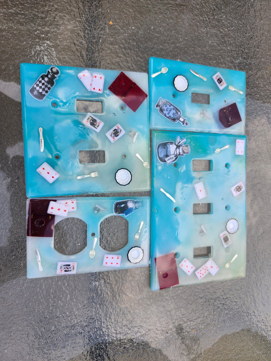 light switch and outlet cover sets