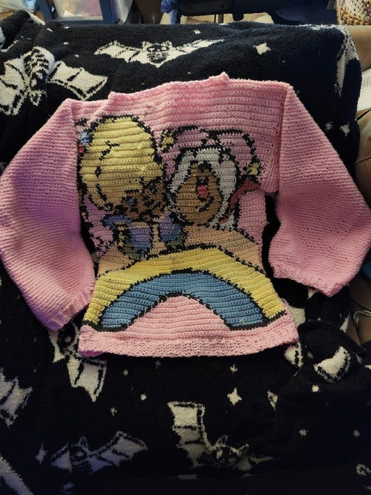 rainbow brite sweater